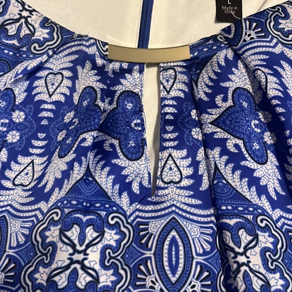 Blue mini dress - Picture 2 of 4